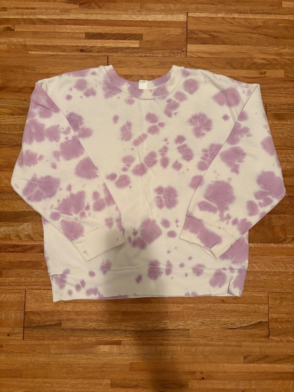 BP. Lavender Tie-Dye Sweatshirt